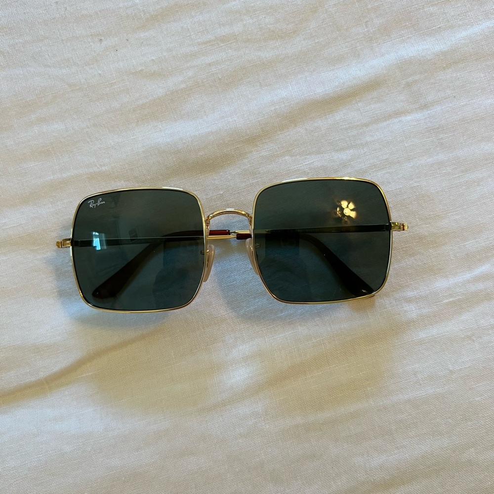 Ray Ban 1971 Classic Gold Frame, Green Lenses